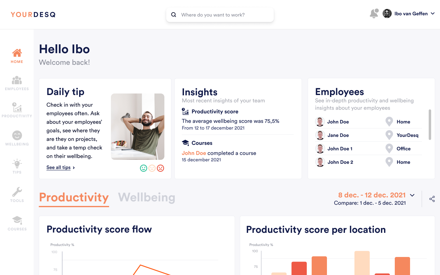 Image YourDesq platform
